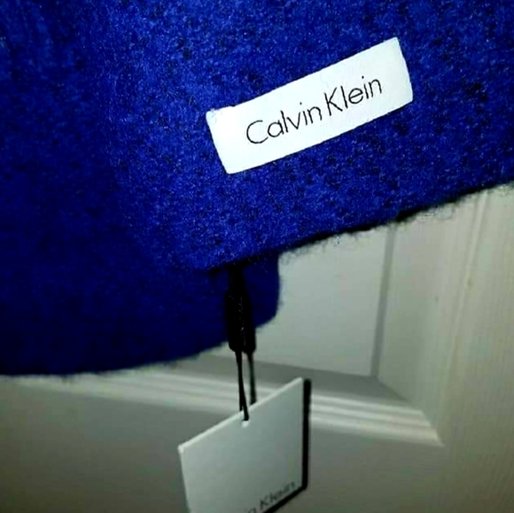 GORGEOUS CALVIN KLEIN WOOL COAT - Picture 2 of 4